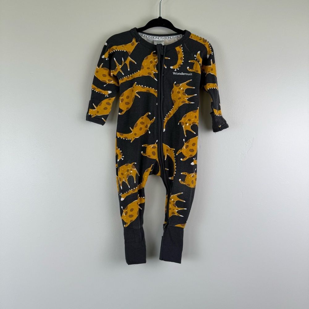 Bonds Australia Long sleeve zippy wondersuit Size 3-6 months (00) Giraffe